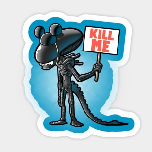 Kill me Sticker